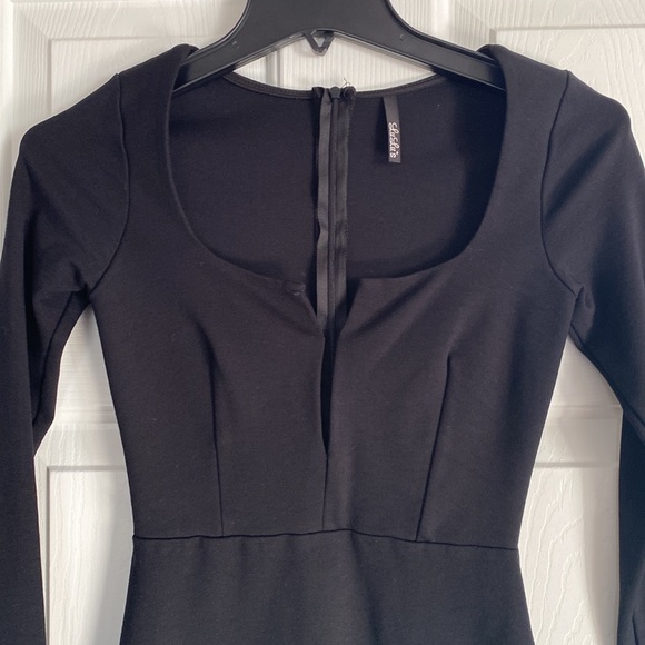 LULUS Exclusive Chic and Loving It Black Midi Dress - Picture 4 of 8